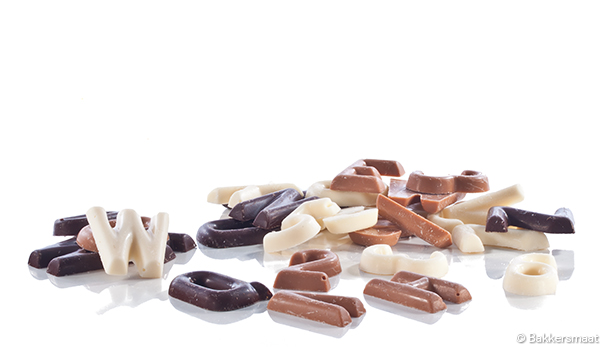 Chocolade lettertjes