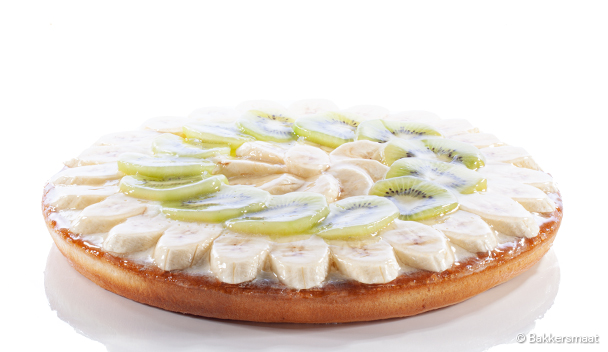 Banaan kiwi vlaai